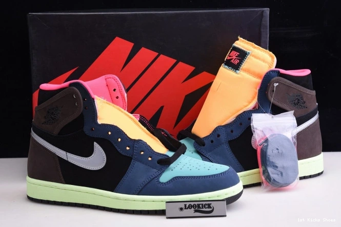 1st Kicks Shoes 555088-201 AIR BIO TOKYO RETRO HIGH 1 JORDAN HACK 0629